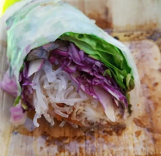 Rouleau de Printemps À la Langouste